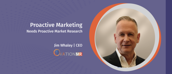 Support Proactive Marketing with Proactive Market Research